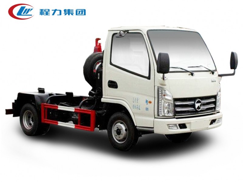 凱馬4方勾臂垃圾車（藍(lán)牌）