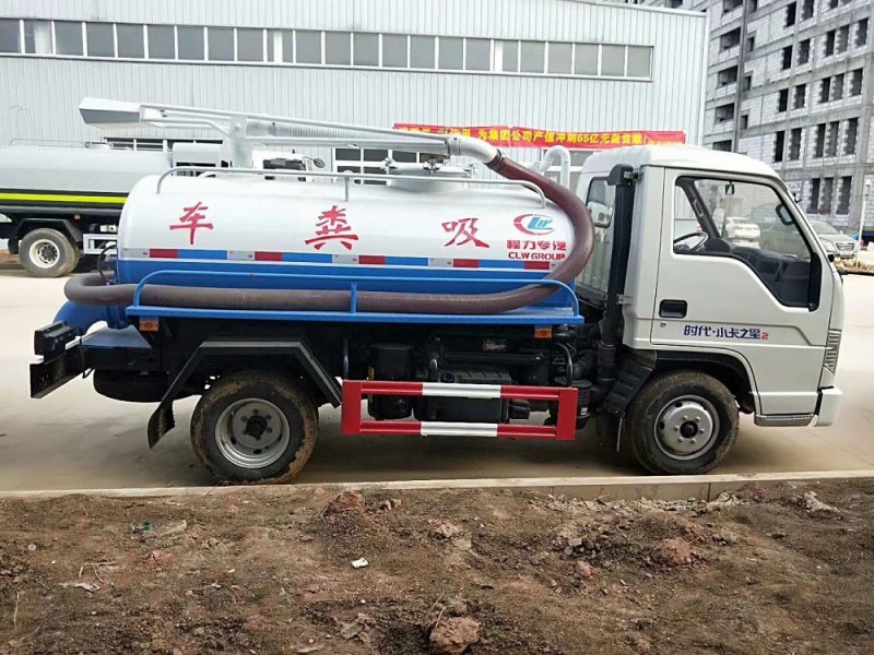福田小卡(3方)吸糞車