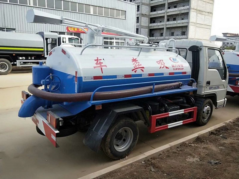 福田小卡(3方)吸糞車