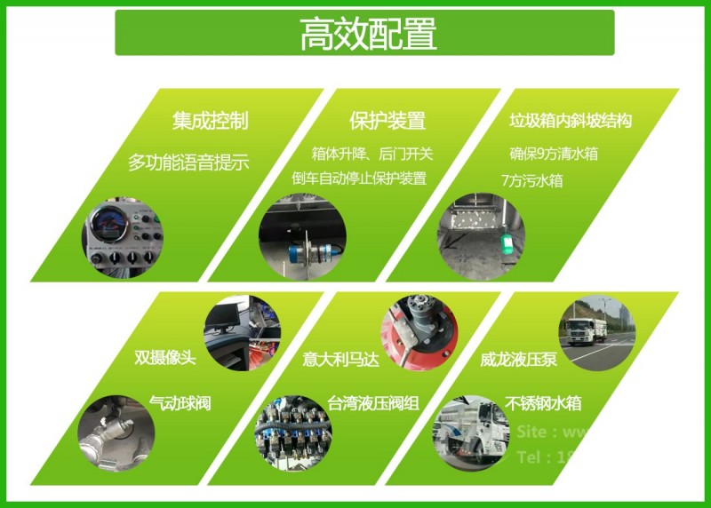 東風天龍后雙橋22方洗掃車