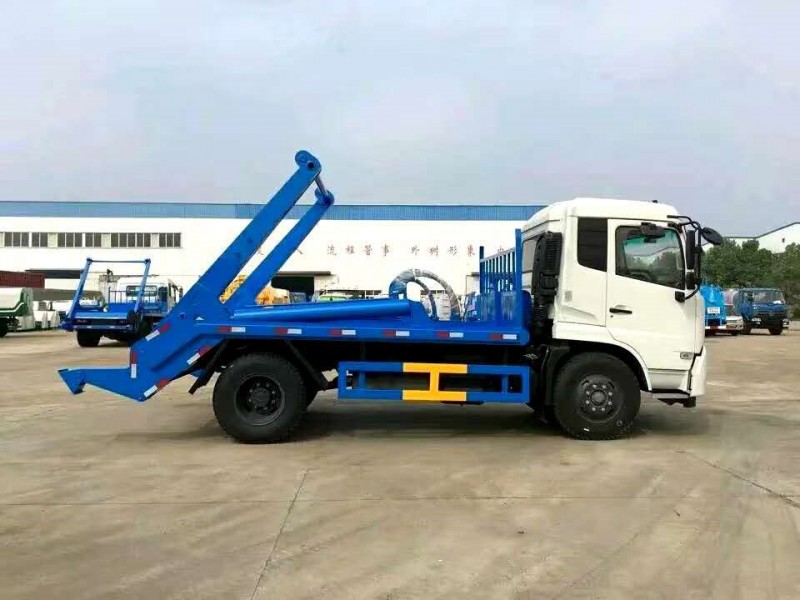 東風天錦10-12方擺臂垃圾車